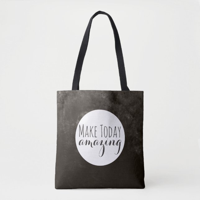 Tote Bag Amazing | Brown texture (Devant)