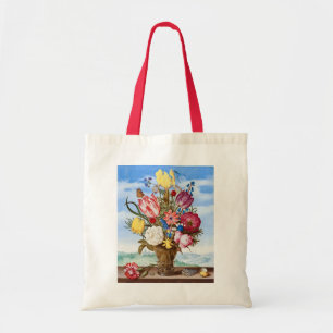 Tote Bag Ambrosius Bosschaert Bouquet de fleurs encore vie