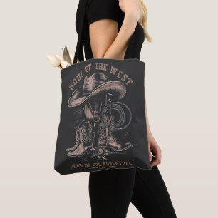 Tote Bag Âme de l'Occident - Engin de Cowboy classique