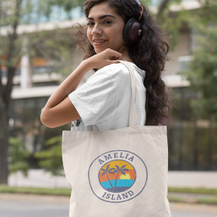 Tote Bag Amelia Island, Floride style classique défraîchi