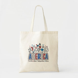 Tote Bag America Freedom Brave indépendance Power 4 juillet