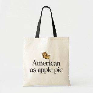 Tote Bag Américain comme tarte aux pommes