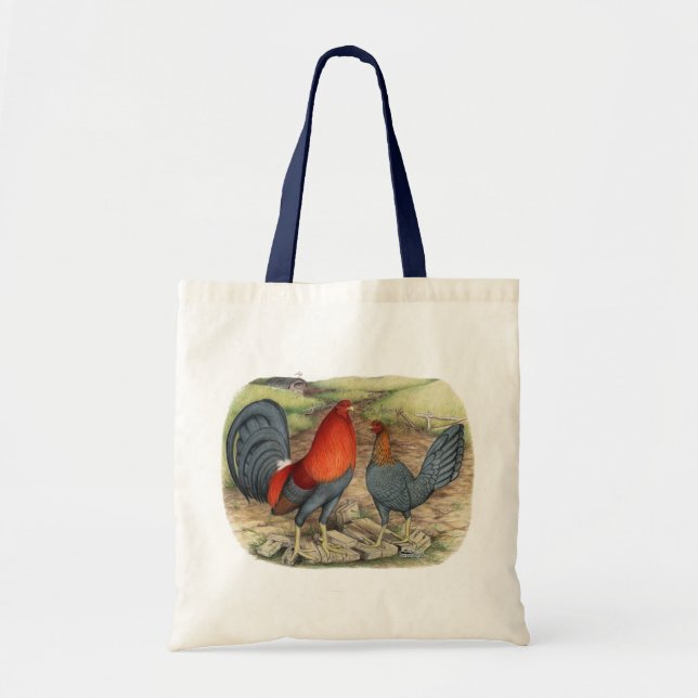 Tote Bag American Game Blue Reds (Devant)