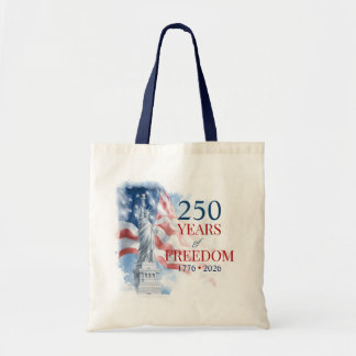 Tote Bag America's Semiquincentennial 250 Years Freedom