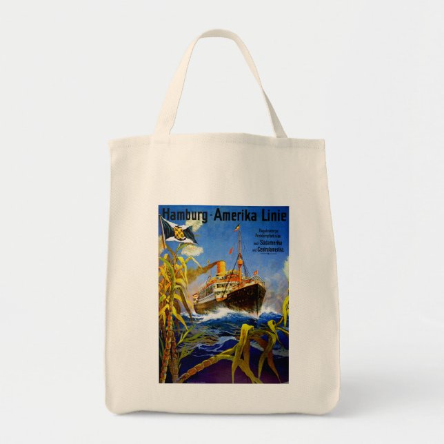 Tote Bag Amérique de Hambourg en Amérique du Sud (Devant)