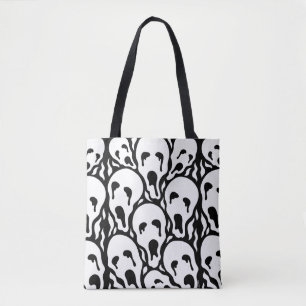 Tote Bag Âmes Torturées Artwork Horreur Étrange