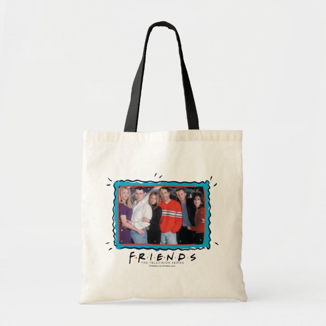 Tote Bag AMIS™ | Couples en vêtements de rue (Devant)