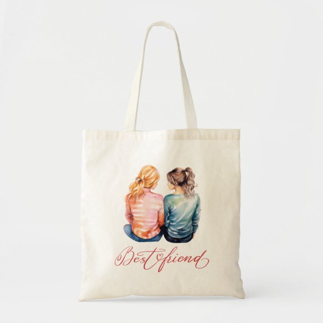 Tote Bag Amis de l'aquarelle (Devant)