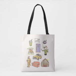 Tote Bag AMIS™   Graphique d'icônes de dessin