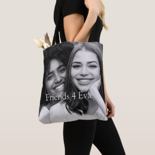 Tote Bag Amis photo customisés 4 Eva