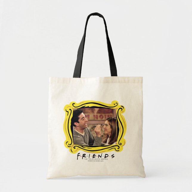Tote Bag AMIS™ | Ross fait le maquillage de Rachel (Devant)