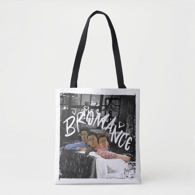 Tote Bag AMIS™ | Ross, Joey et Chandler Bromance (Devant)
