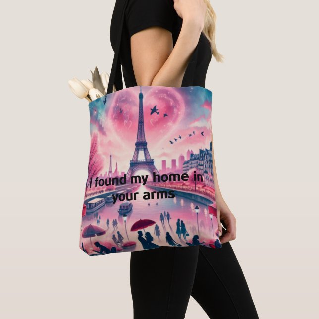 TOTE BAG AMOR EN PARIS (De près)