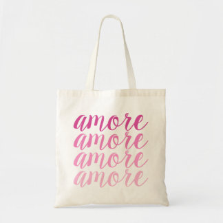 Tote Bag Amore en rose