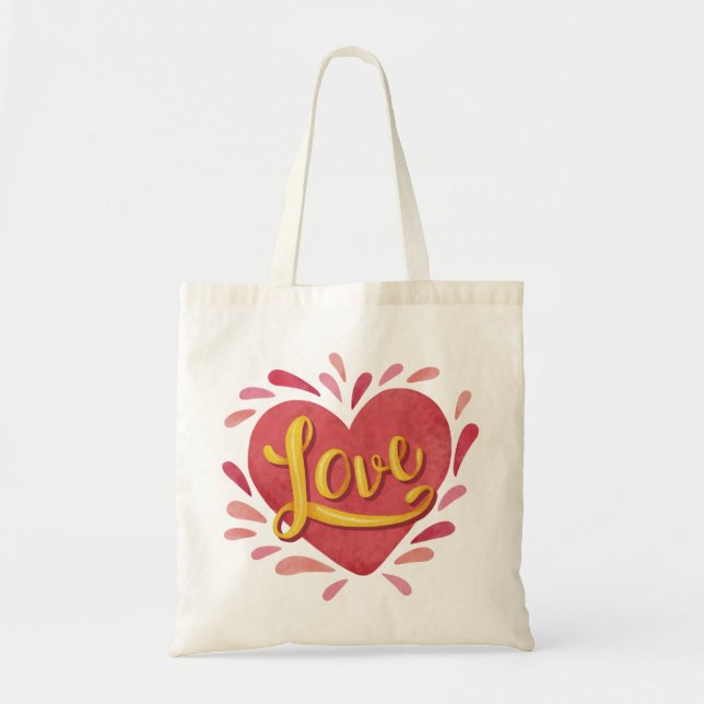 Tote Bag Amour (Devant)