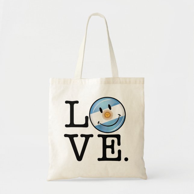 Tote Bag Amour Argentine (Devant)
