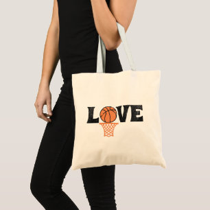 Tote Bag Amour du basket-ball