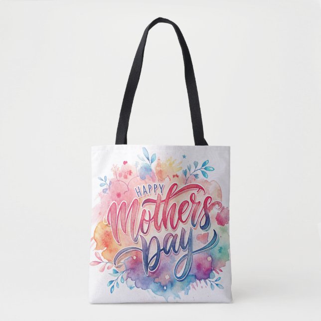 Tote Bag Amour florissant pour maman (Devant)
