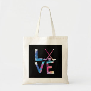 Tote Bag Amour Hockey sur glace filles Dons de hockey femme