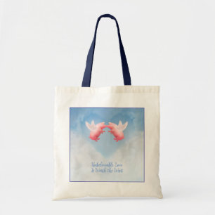Tote Bag Amour Incroyable de Cochons Volants