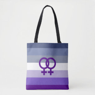 Tote Bag Amour Lesbien Butch Fierté WLW