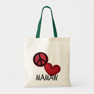Tote Bag Amour Mamaw de paix