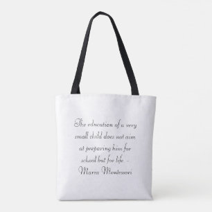 Tote Bag Amour Montessori Cube trinomial