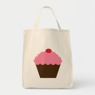 Tote Bag Amour rose de petit gâteau