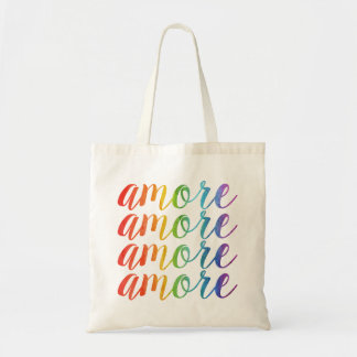 Tote Bag Amour sous les arcs-en-ciel