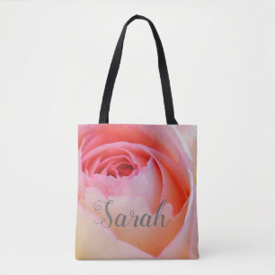 Tote Bag Amour tendance Personnalisé Rose Design
