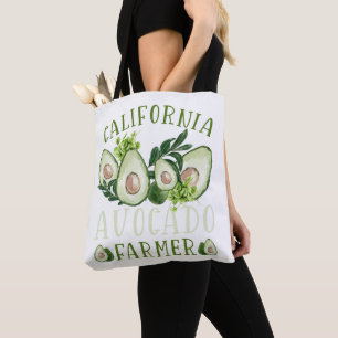 Tote Bag amoureux de la cuisine végétalienne et de l'avocat