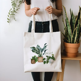 Tote Bag Amoureux de la nature, Plante botanique Parent