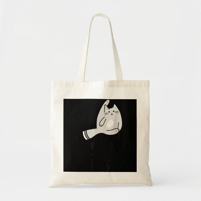 Tote Bag Amoureux des chats Séjour Classé Animal Calssy (Devant)