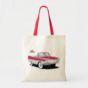 Tote Bag Amphicaire rouge-blanc