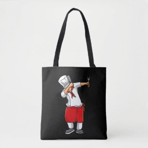 Tote Bag Amusant chef hibachi cuisinier japonais