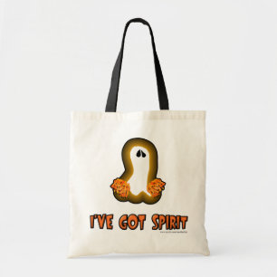 Tote Bag Amusant Esprit Fantôme Halloween Slogan Épic