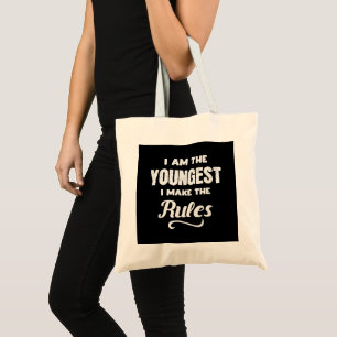 Tote Bag Amusant plus jeune enfant Frère famille jumelé cad