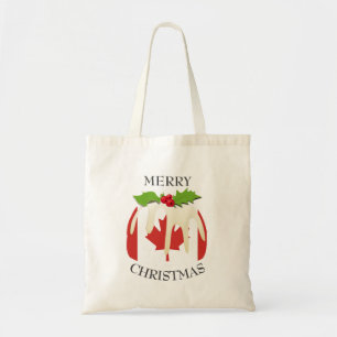 Tote Bag Amusant Pudding de Noël avec DRAG CANADIEN