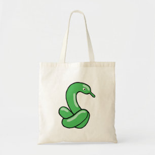 Tote Bag Amusant vert ballon conception de cygne animal