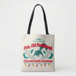 Tote Bag Amusant, vieux style Griswold Noël de famille