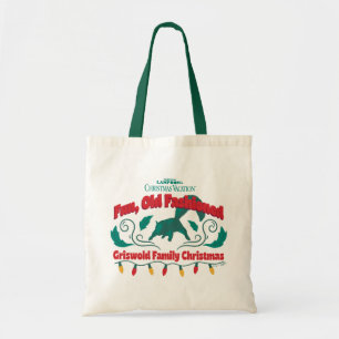 Tote Bag Amusant, vieux style Griswold Noël de famille