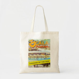 Tote Bag Amusants Vintage Ocala Floride Bateaux touristique
