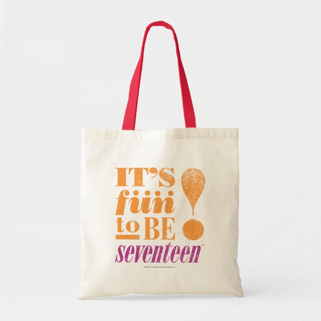 Tote Bag Amusement 2 B 17-Orange (Devant)