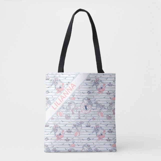 Tote Bag Amusement estival personnalisé  (Devant)