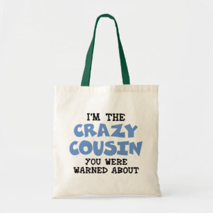 Tote Bag Amusement humoristique de famille de cousin fou