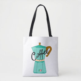 Tote Bag An Italian coffee moka