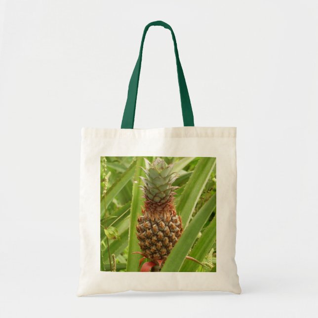 Tote Bag Ananas sauvage Fruit tropical dans la nature (Devant)