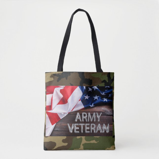 Tote Bag Ancien combattant de l'armée patriotique (Devant)