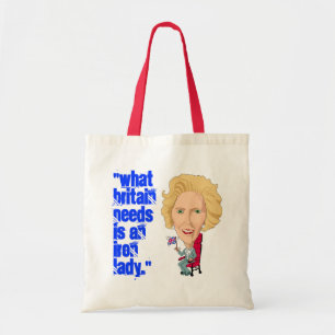 Tote Bag Ancien premier ministre britannique Dame de fer