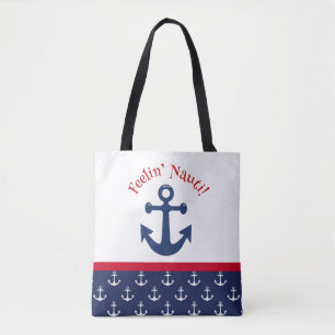 Tote Bag Ancre estivale de Nauti